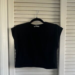 Zara Black Women's Crop Top